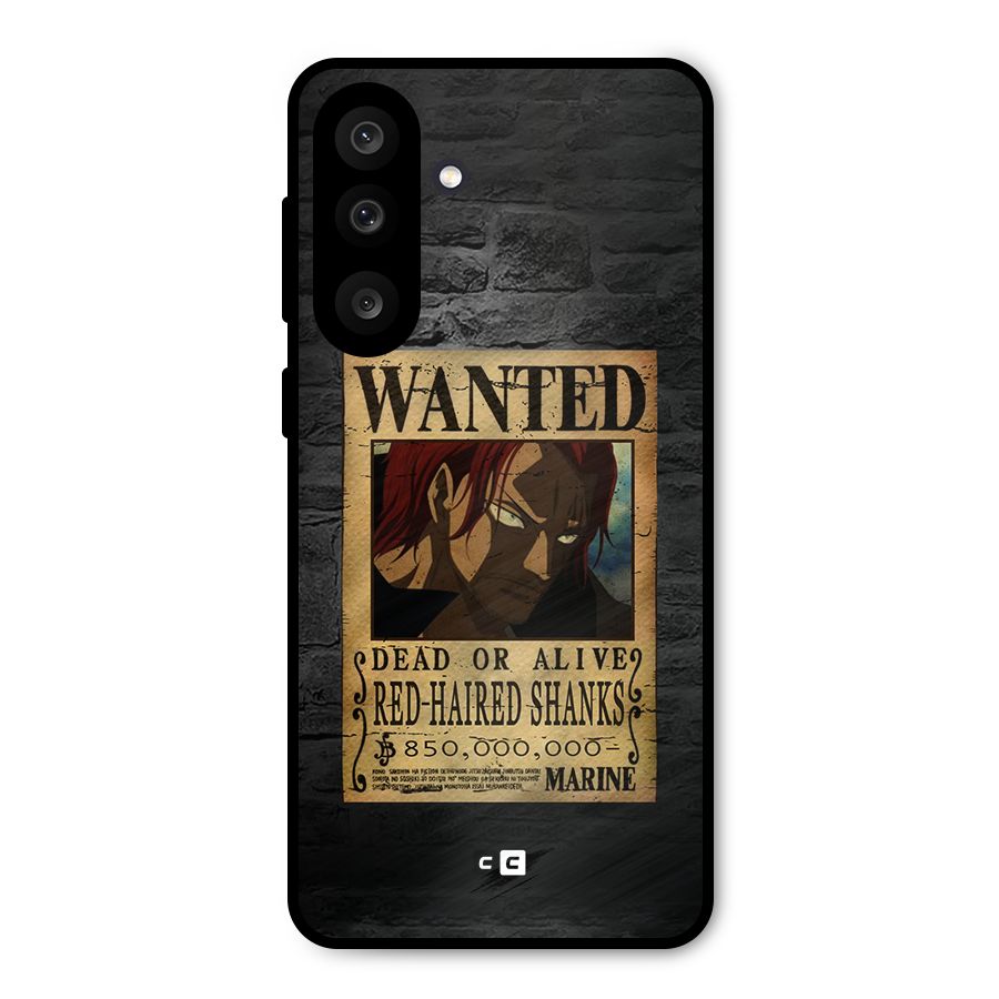 Shanks Wanted Metal Back Case for Galaxy M56
