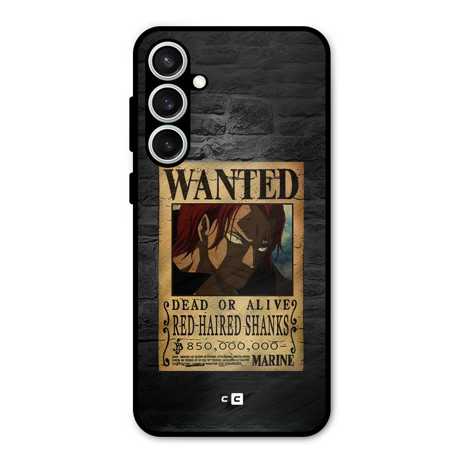 Shanks Wanted Metal Back Case for Galaxy S23 FE
