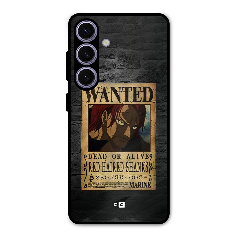 Shanks Wanted Metal Back Case for Galaxy S24