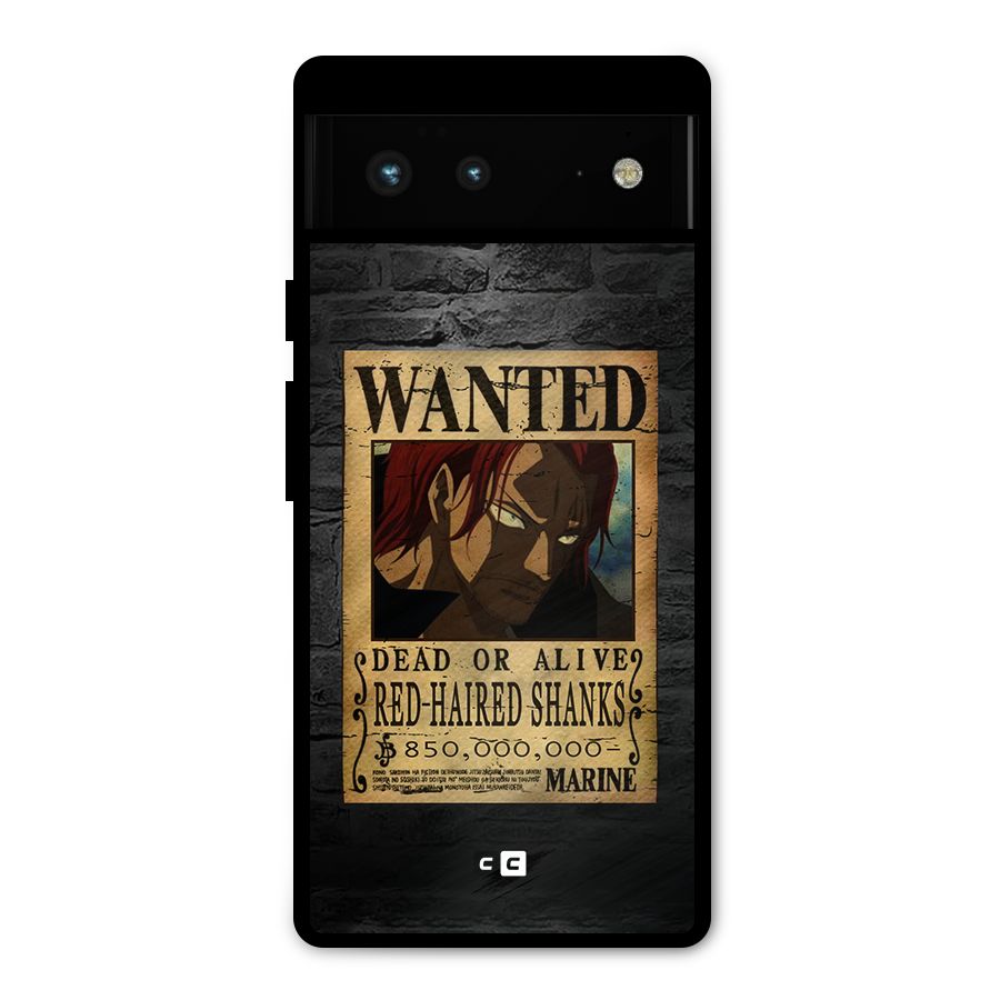 Shanks Wanted Metal Back Case for Google Pixel 6