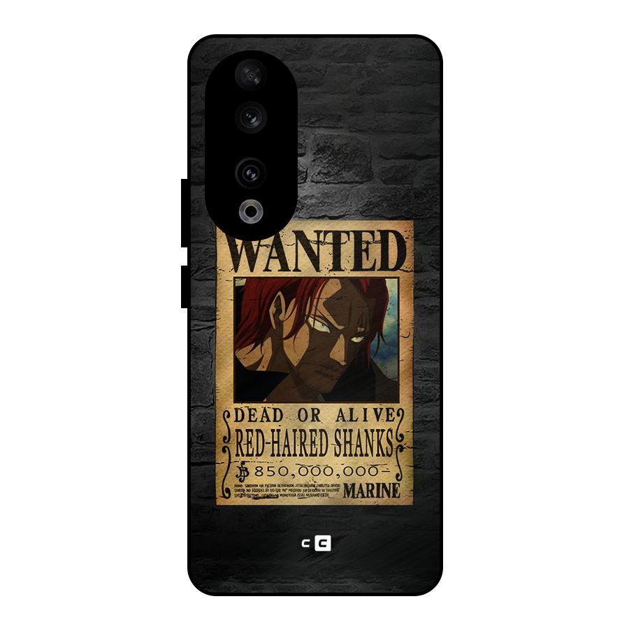 Shanks Wanted Metal Back Case for Honor 90