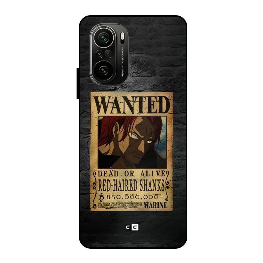 Shanks Wanted Metal Back Case for Mi 11x