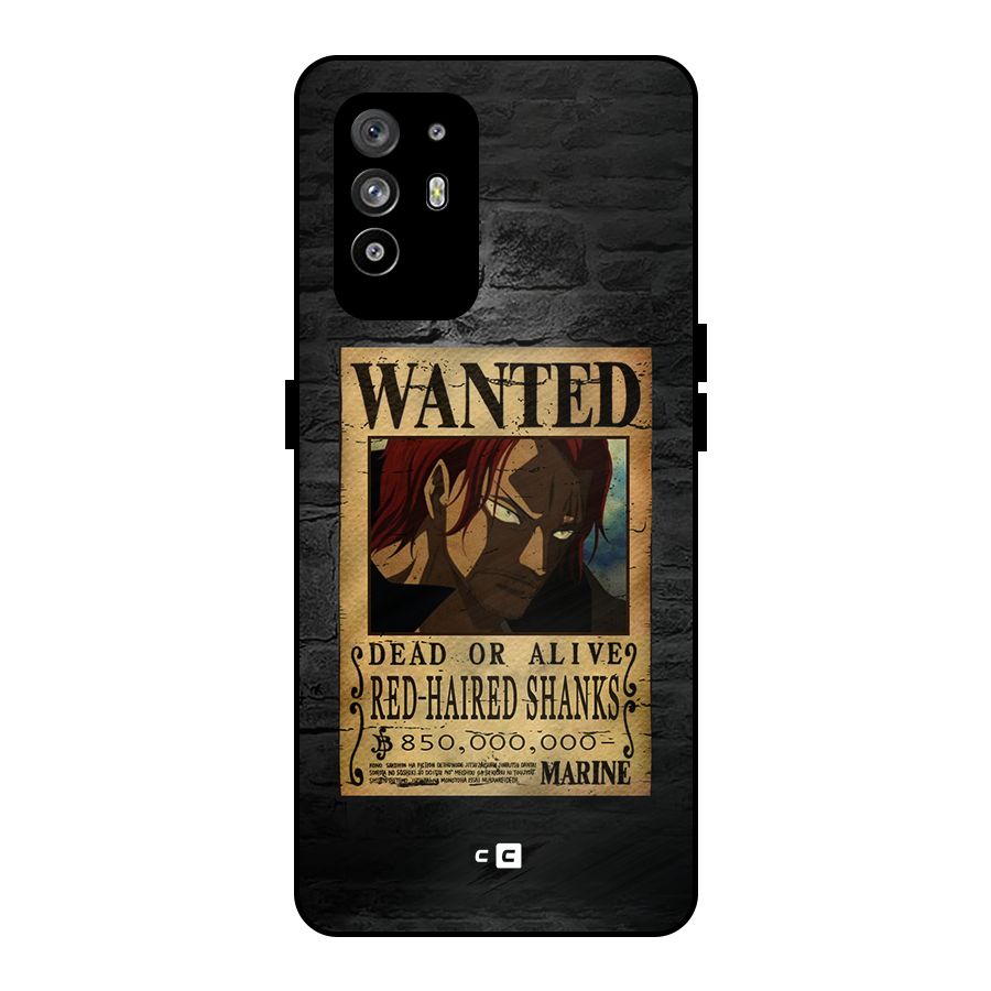 Shanks Wanted Metal Back Case for Oppo F19 Pro Plus 5G