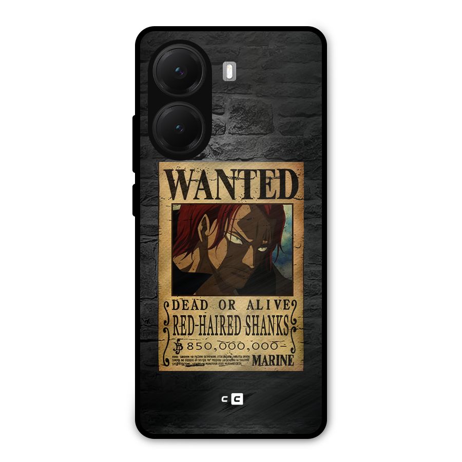 Shanks Wanted Metal Back Case for Poco X7 Pro