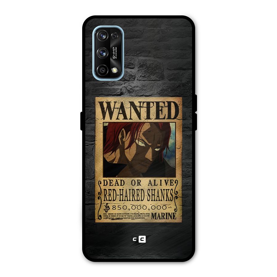 Shanks Wanted Metal Back Case for Realme 7 Pro