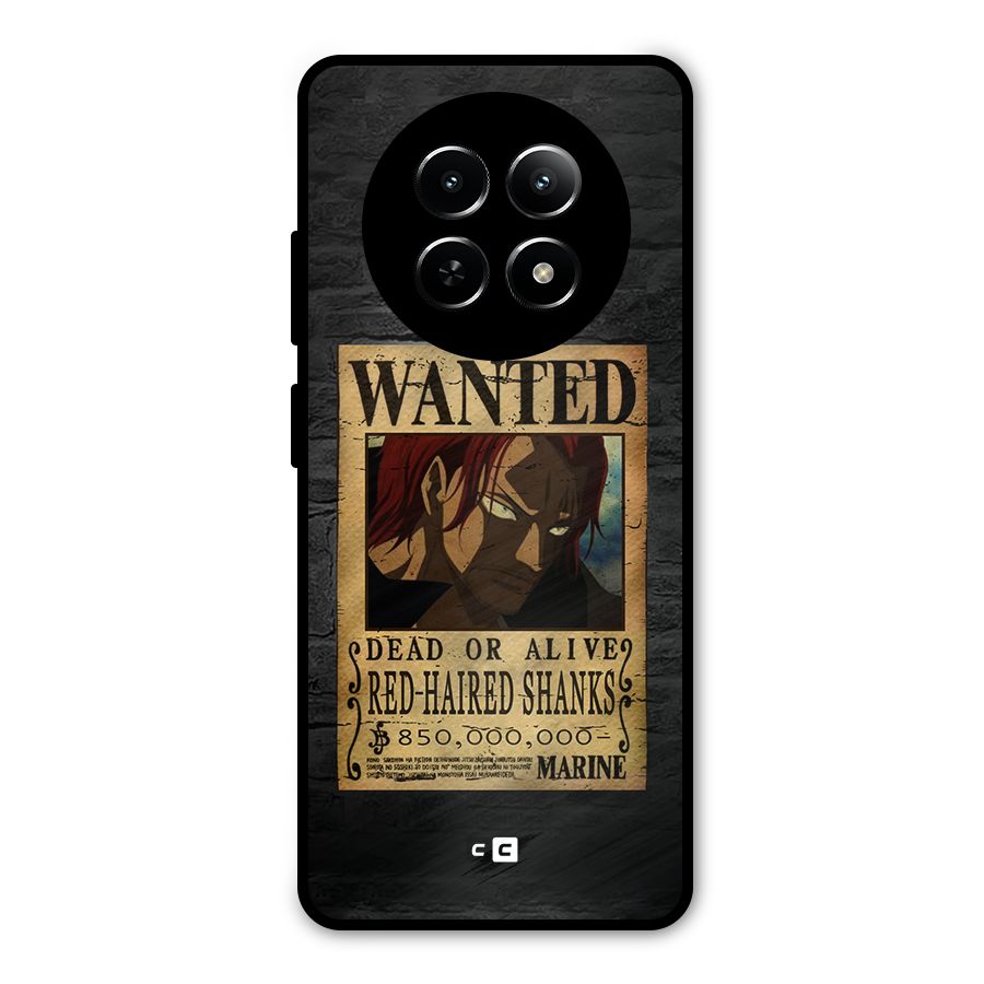 Shanks Wanted Metal Back Case for Realme Narzo 70x 5G