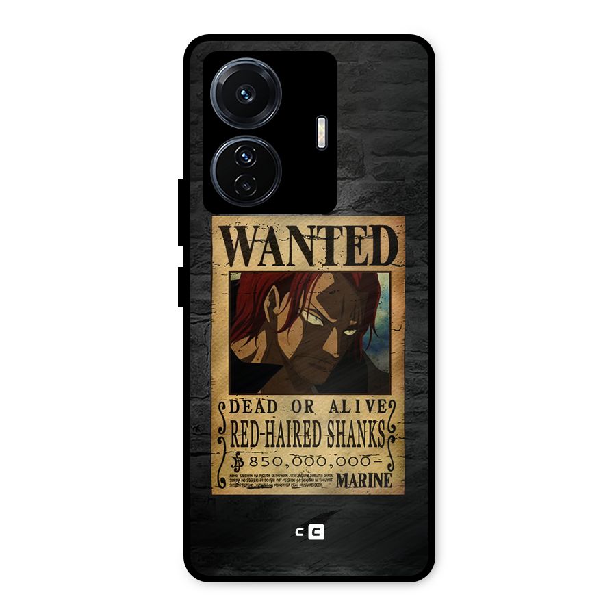 Shanks Wanted Metal Back Case for Vivo T1 Pro