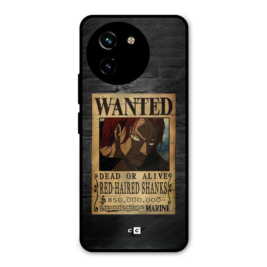 Shanks Wanted Metal Back Case for Vivo T3x