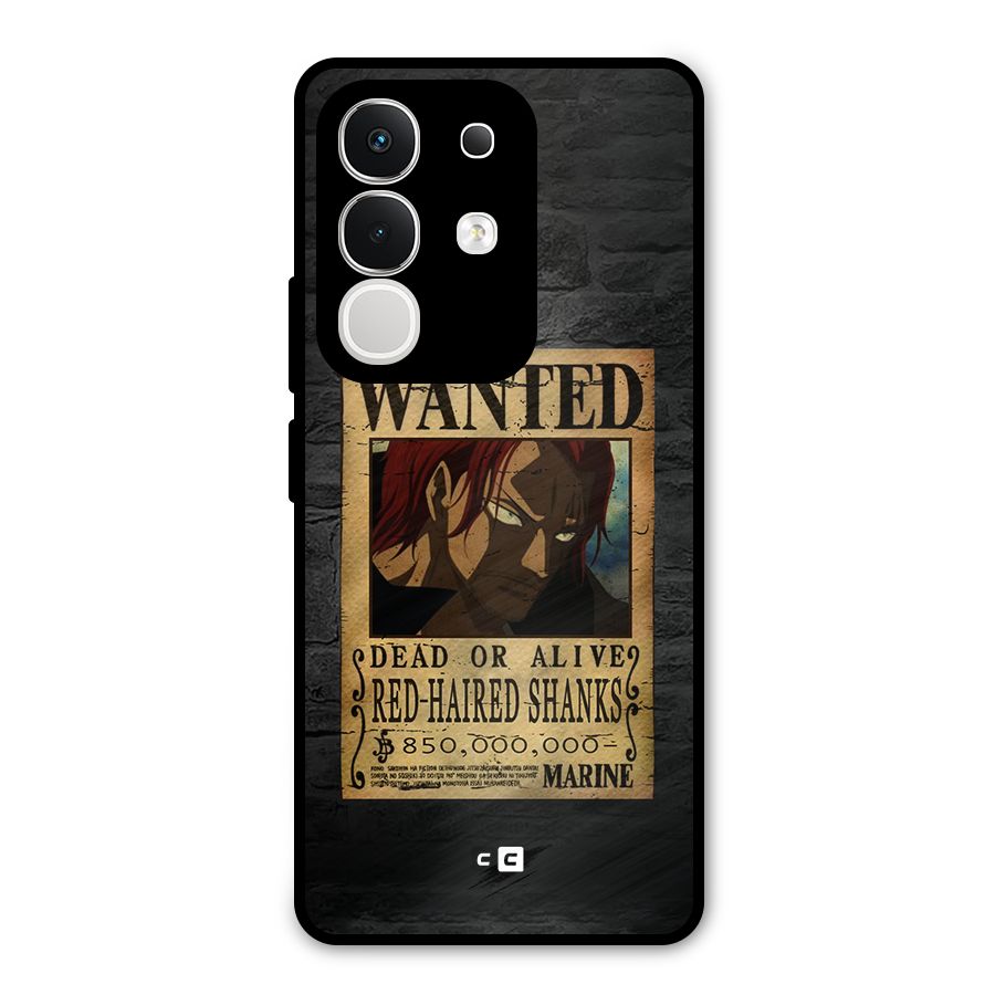Shanks Wanted Metal Back Case for Vivo T4x