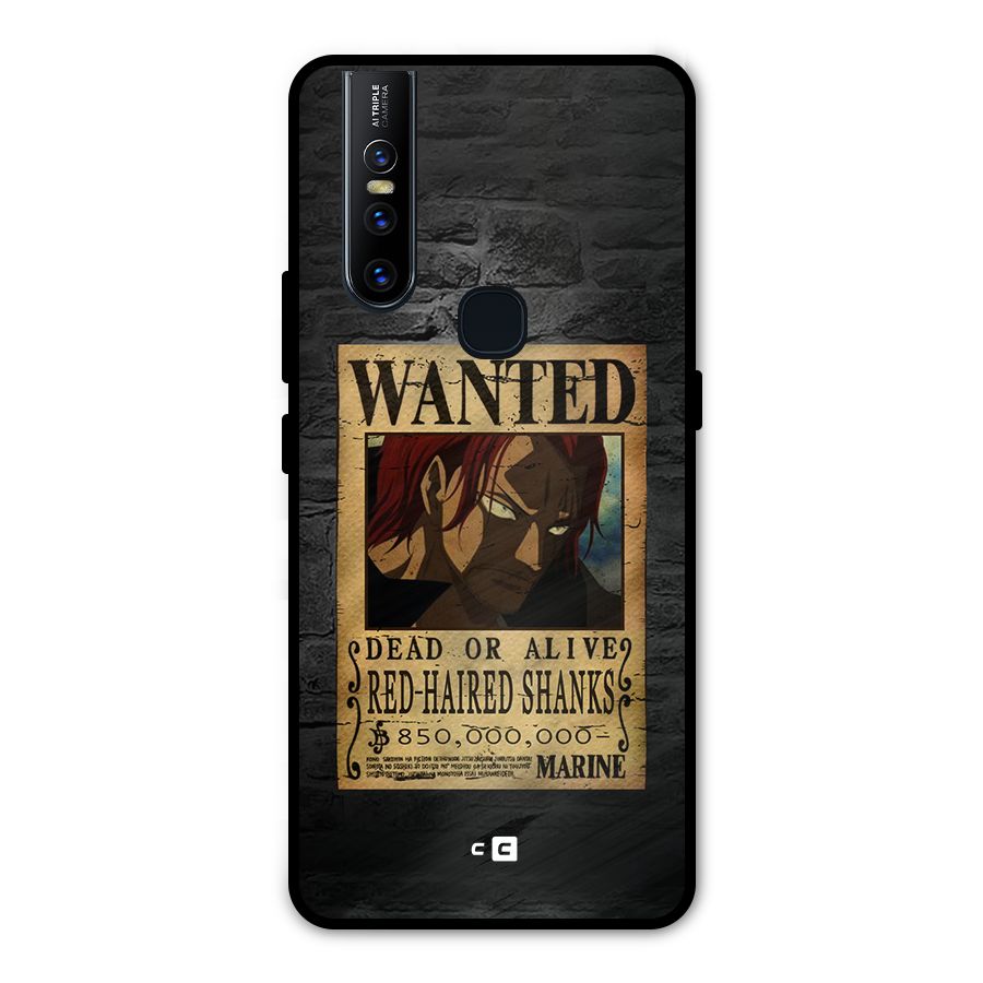 Shanks Wanted Metal Back Case for Vivo V15