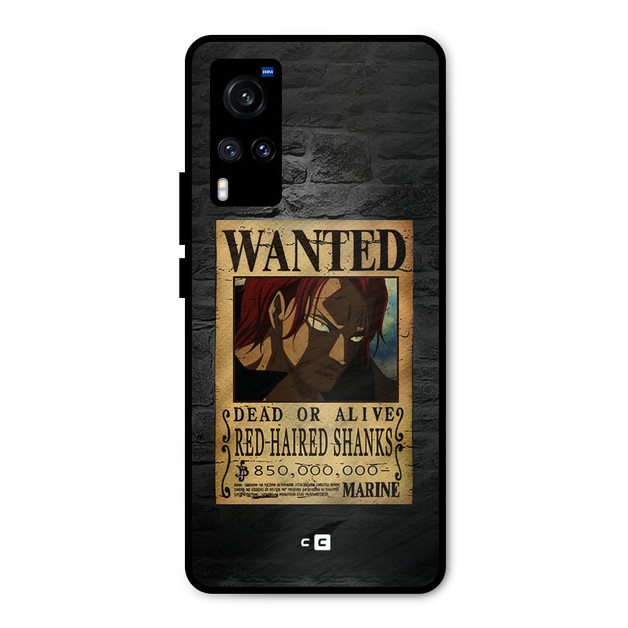 Shanks Wanted Metal Back Case for Vivo X60