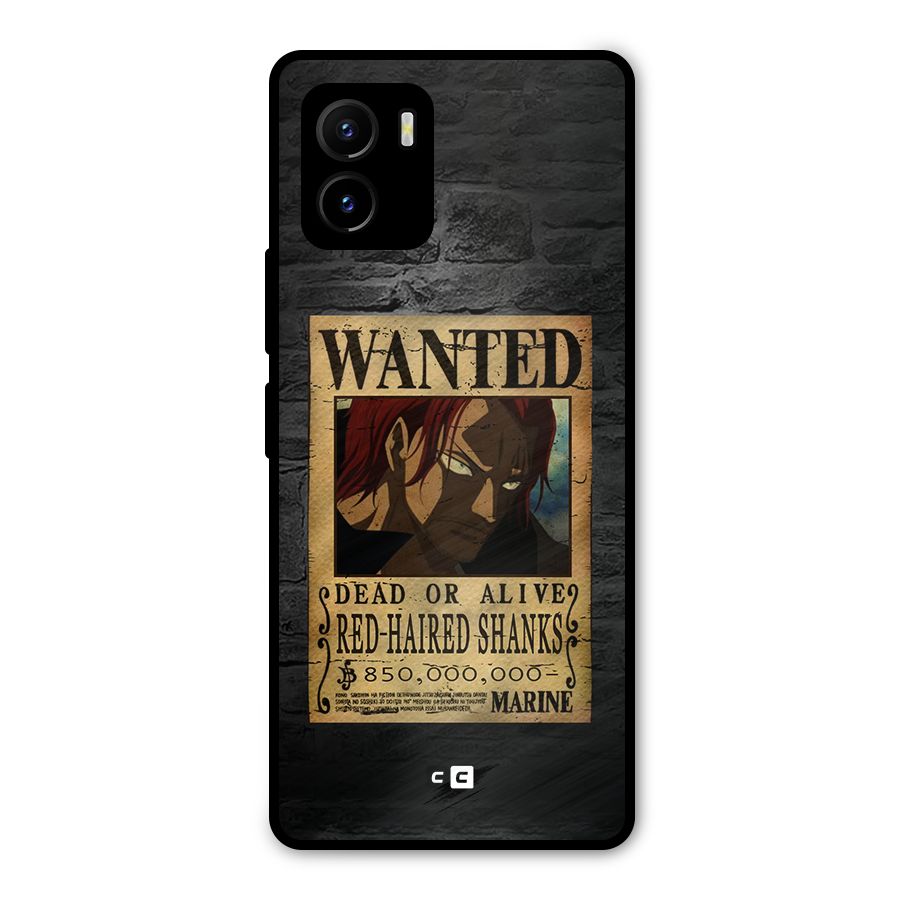 Shanks Wanted Metal Back Case for Vivo Y15s