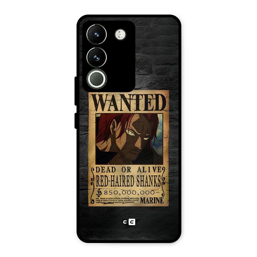 Shanks Wanted Metal Back Case for Vivo Y200
