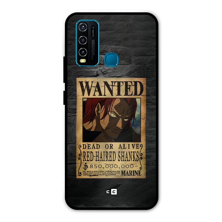 Shanks Wanted Metal Back Case for Vivo Y50
