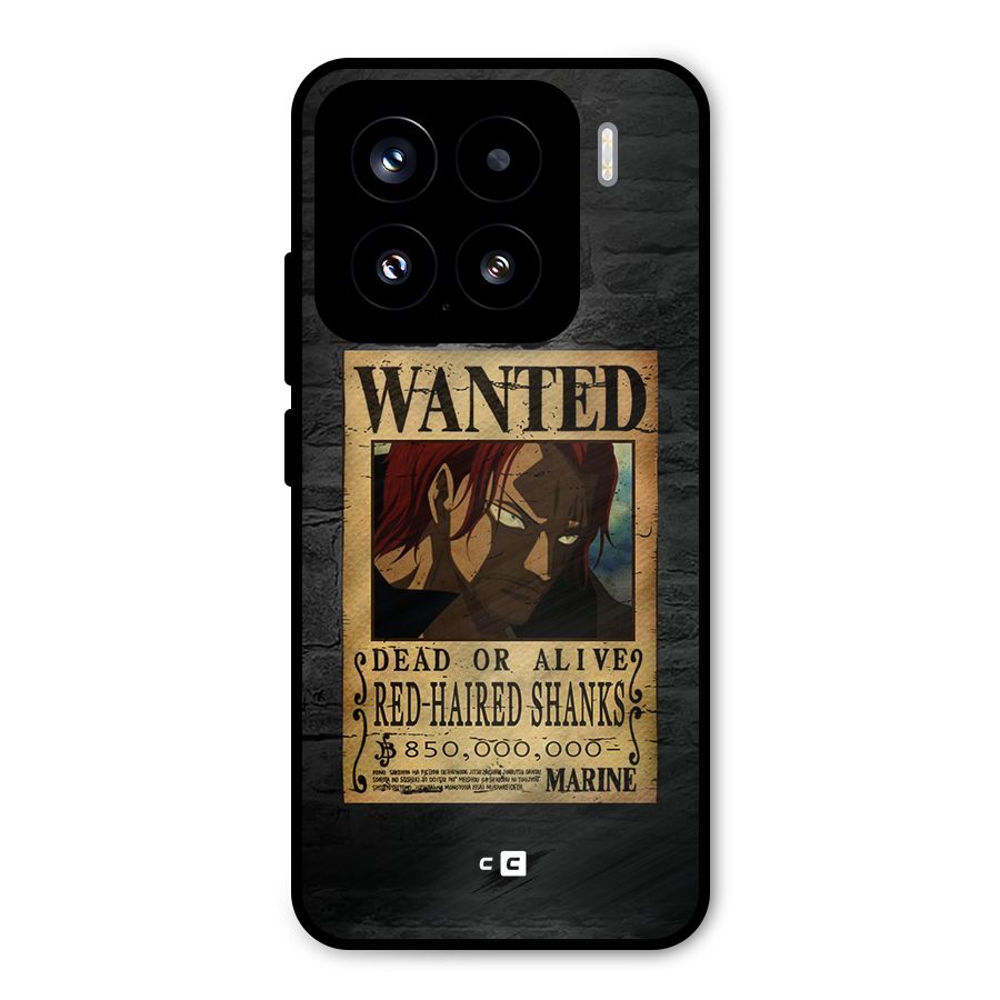 Shanks Wanted Metal Back Case for Xiaomi 15