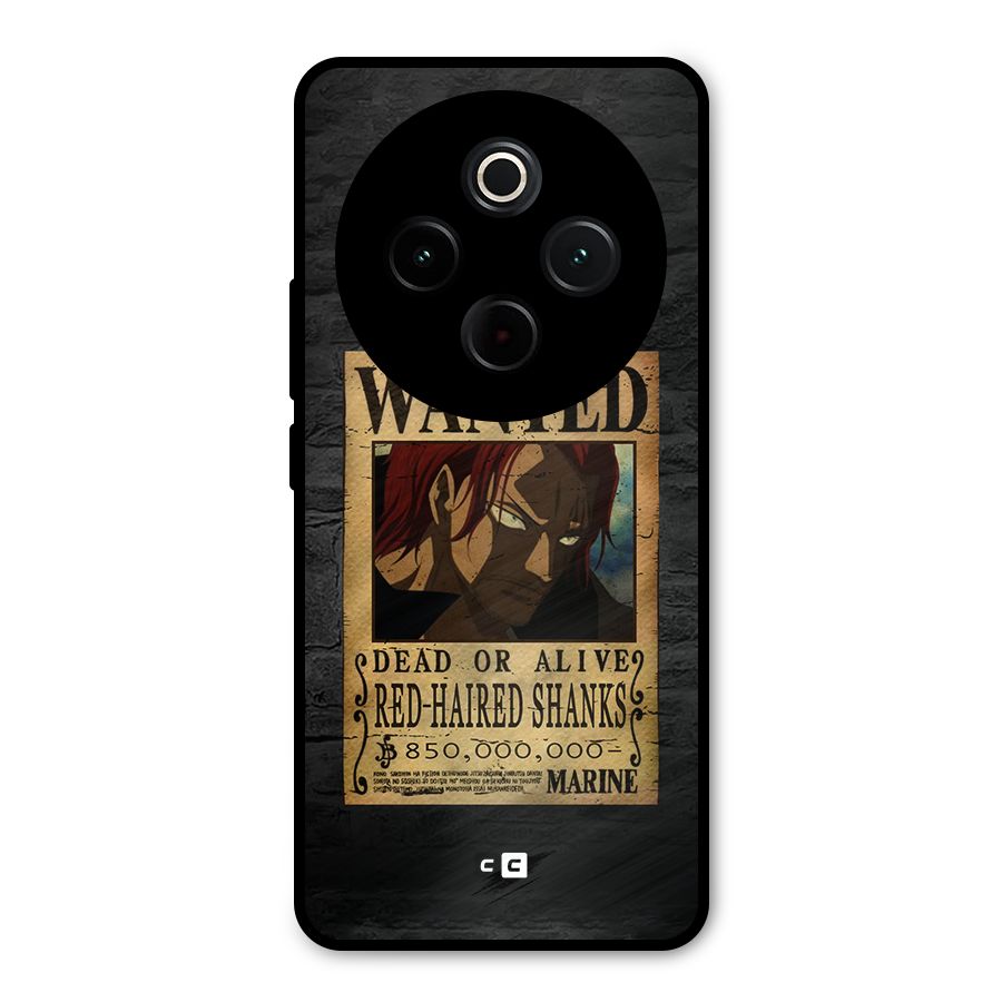 Shanks Wanted Metal Back Case for iQOO Z10