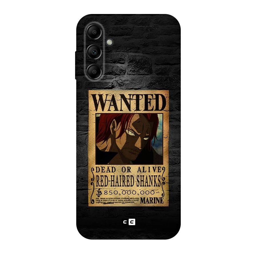 Shanks Wanted Original Polycarbonate Back Case for Galaxy A14 5G