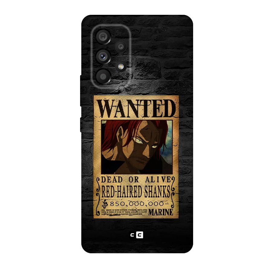 Shanks Wanted Original Polycarbonate Back Case for Galaxy A53 5G
