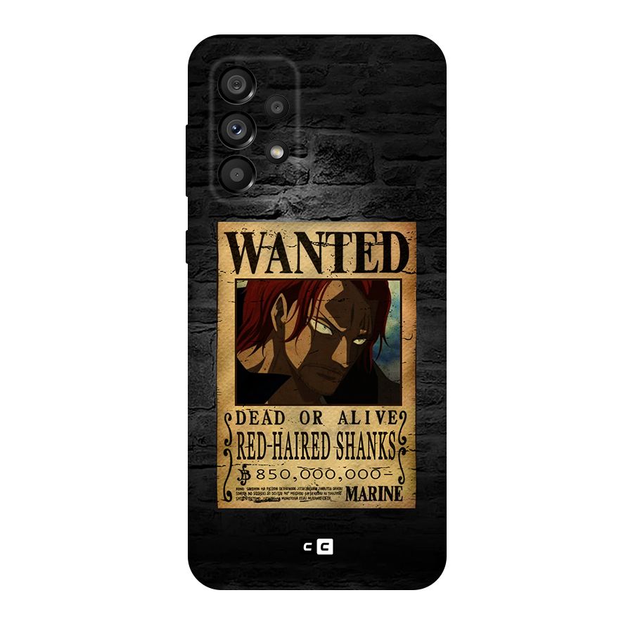 Shanks Wanted Original Polycarbonate Back Case for Galaxy A73 5G