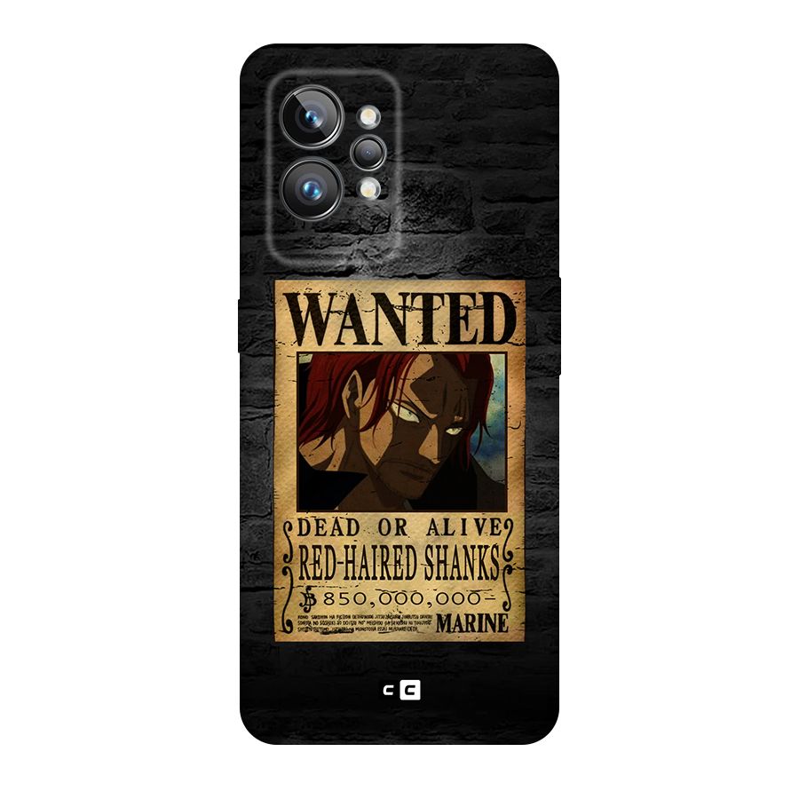 Shanks Wanted Original Polycarbonate Back Case for Realme GT2 Pro