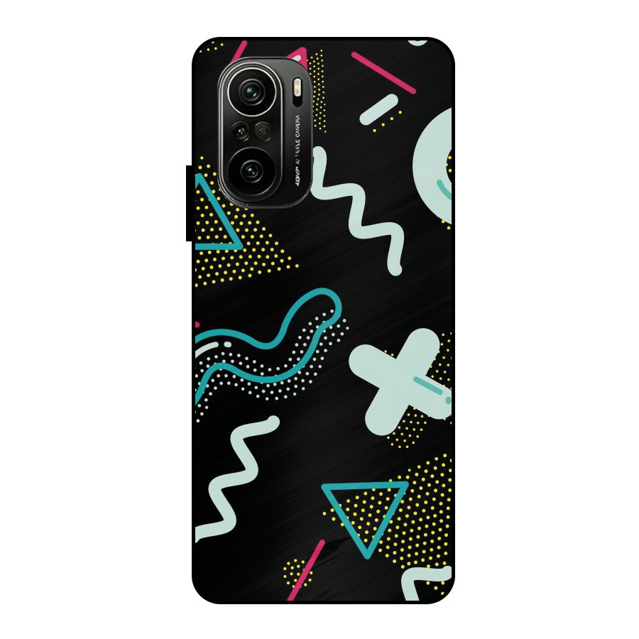 Shapes Pattern Metal Back Case for Mi 11x