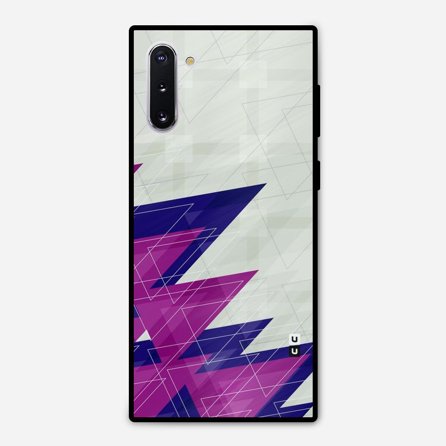 Sharp Abstract Design Metal Back Case for Galaxy Note 10