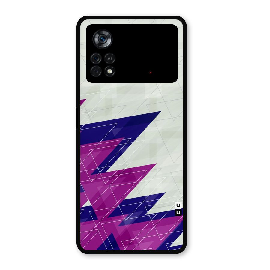Sharp Abstract Design Metal Back Case for Poco X4 Pro 5G