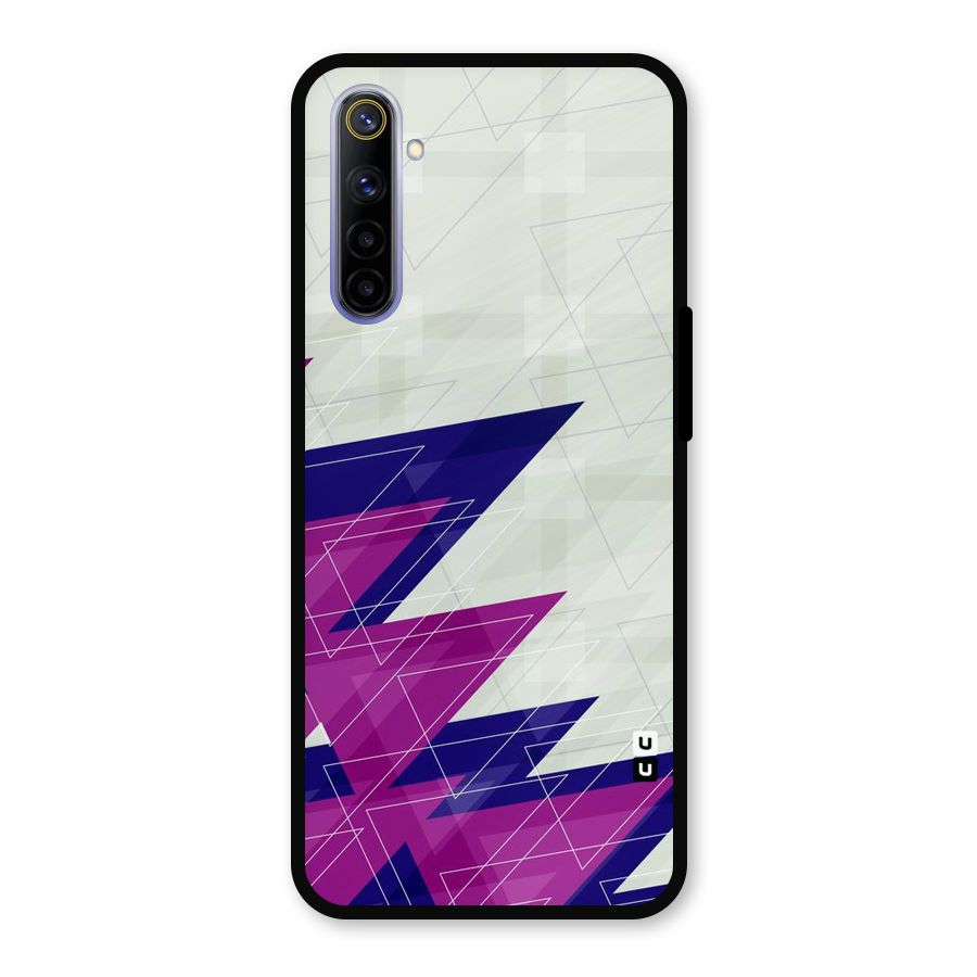 Sharp Abstract Design Metal Back Case for Realme 6i