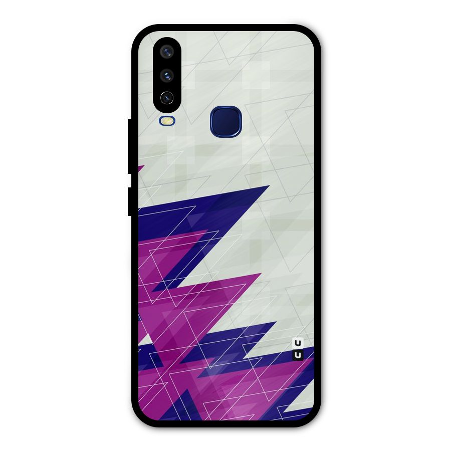 Sharp Abstract Design Metal Back Case for Vivo V17