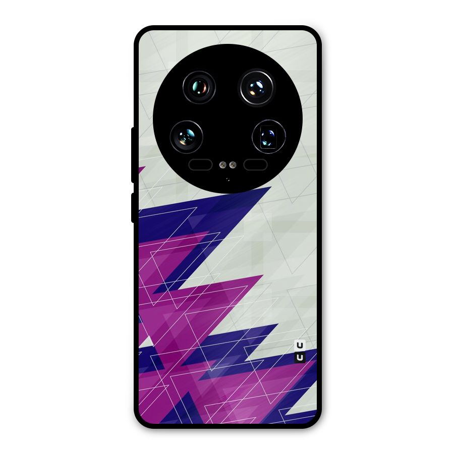 Sharp Abstract Design Metal Back Case for Xiaomi 14 Ultra