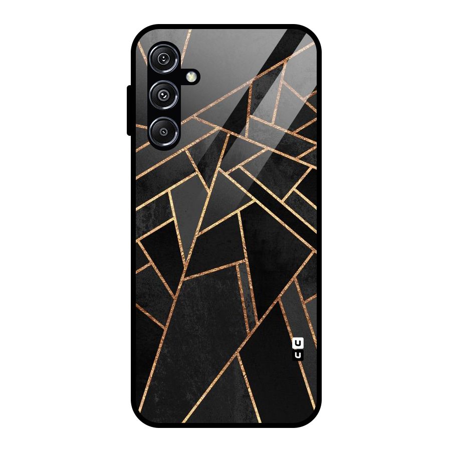 Sharp Tile Glass Back Case for Galaxy M34 5G