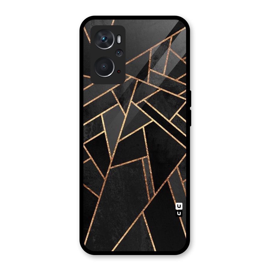 Sharp Tile Glass Back Case for Oppo K10 4G
