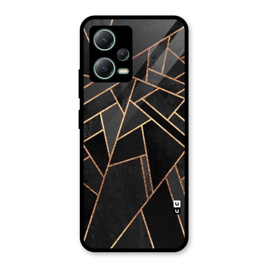 Sharp Tile Glass Back Case for Poco X5