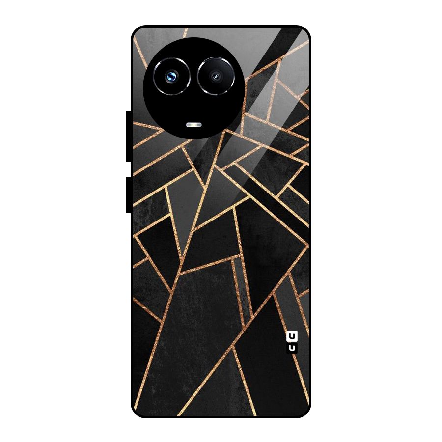 Sharp Tile Glass Back Case for Realme Narzo 60X