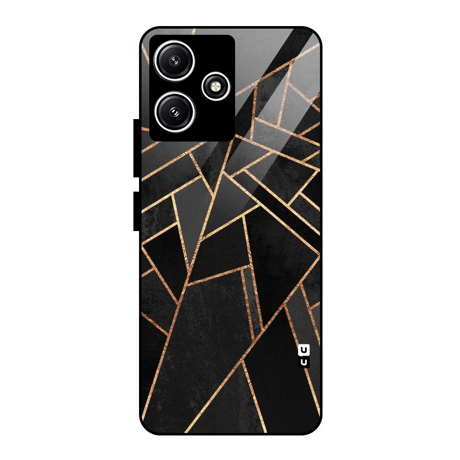 Sharp Tile Glass Back Case for Redmi 12 5G