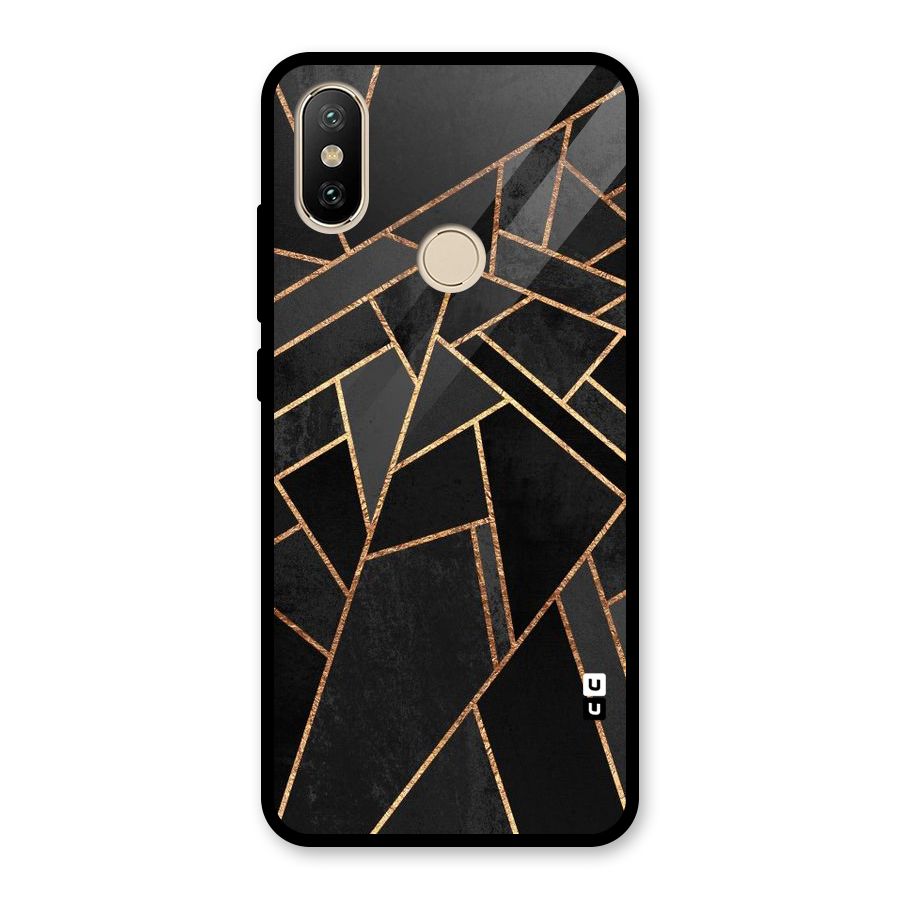 Sharp Tile Glass Back Case for Redmi A2