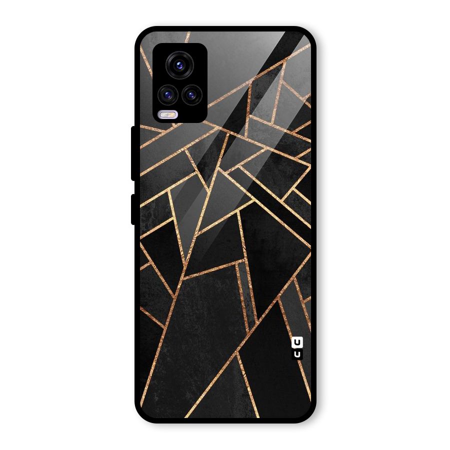 Sharp Tile Glass Back Case for Vivo V20 2021