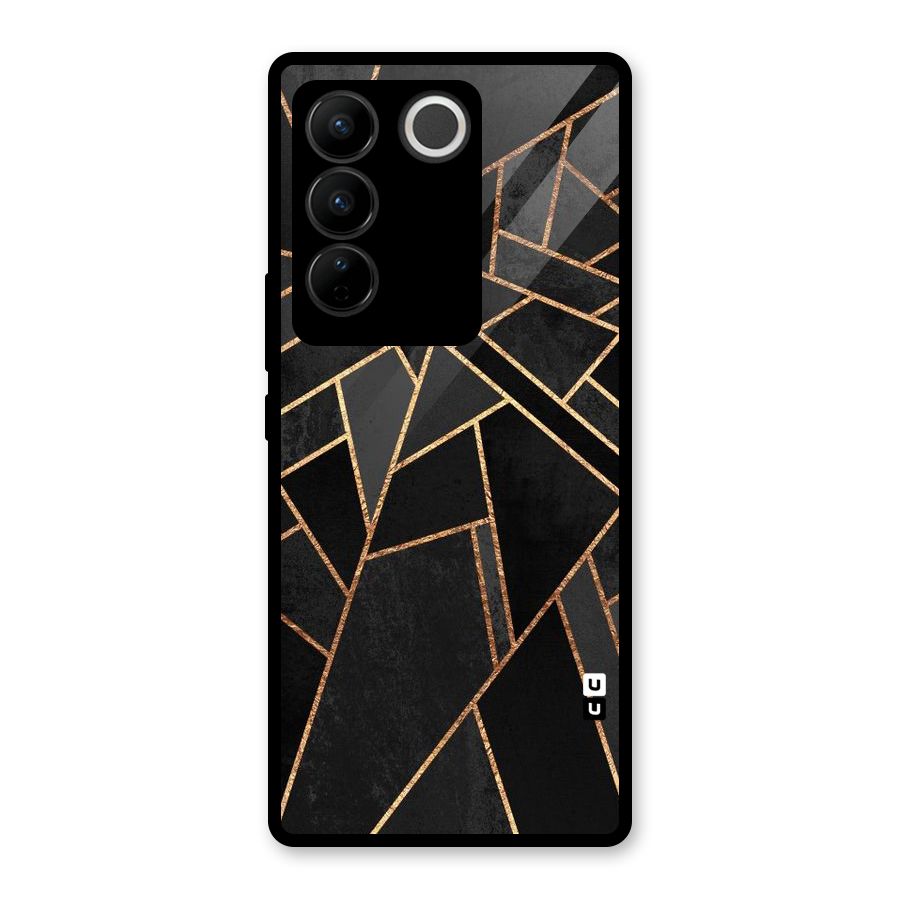 Sharp Tile Glass Back Case for Vivo V27