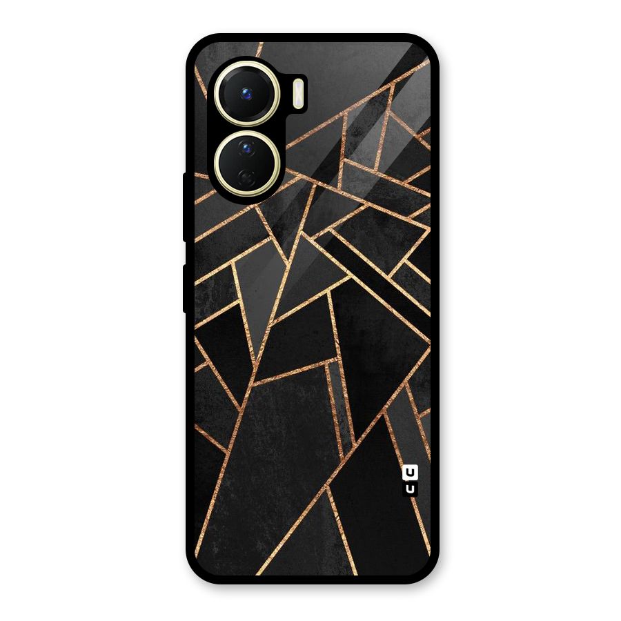 Sharp Tile Glass Back Case for Vivo Y16