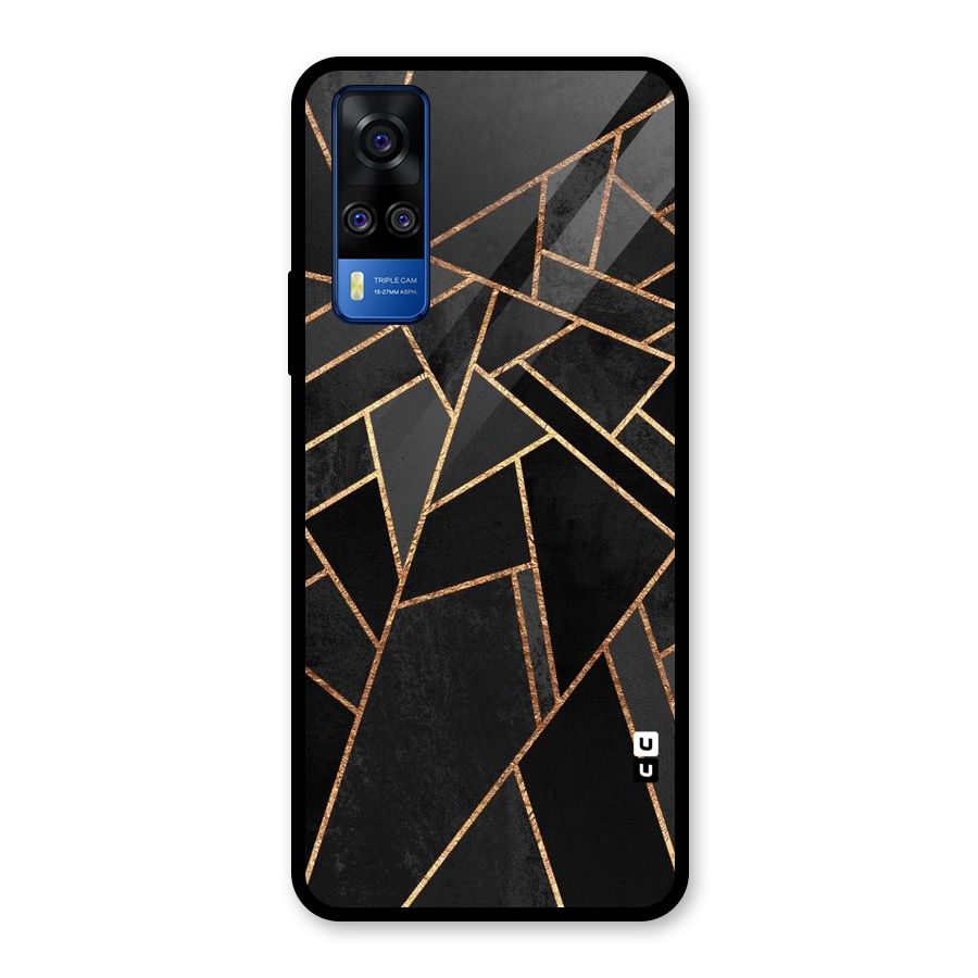 Sharp Tile Glass Back Case for Vivo Y31