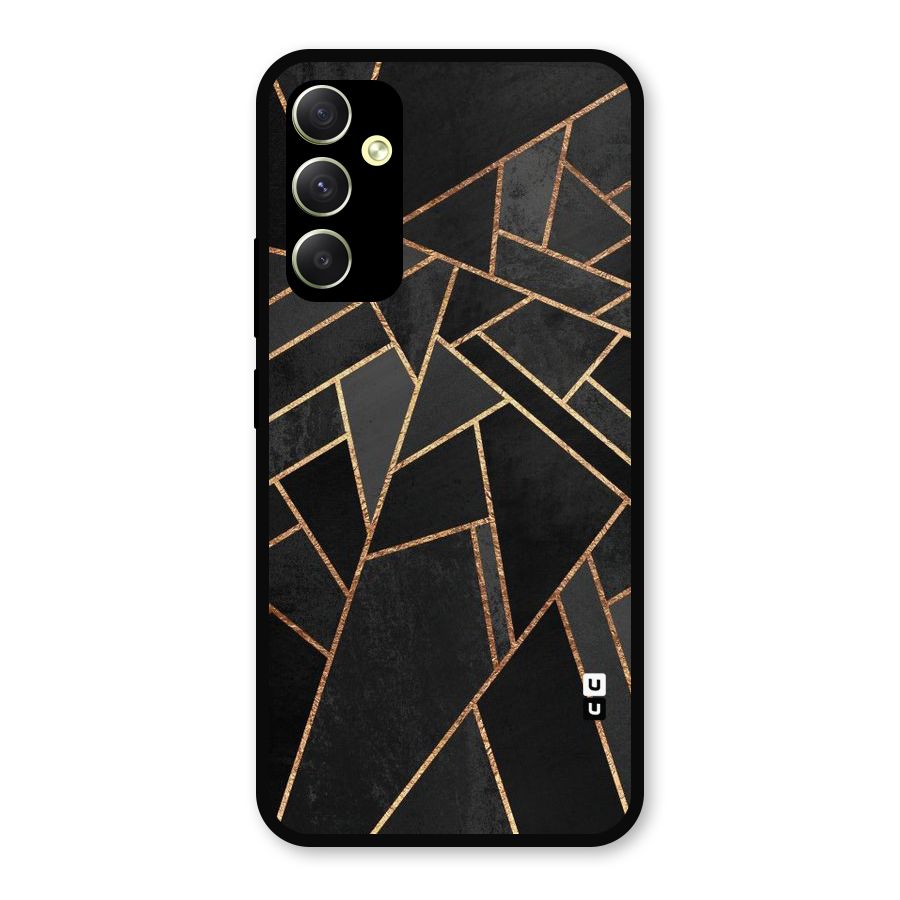 Sharp Tile Metal Back Case for Galaxy A34