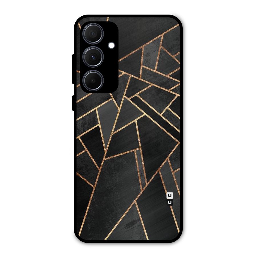 Sharp Tile Metal Back Case for Galaxy A35