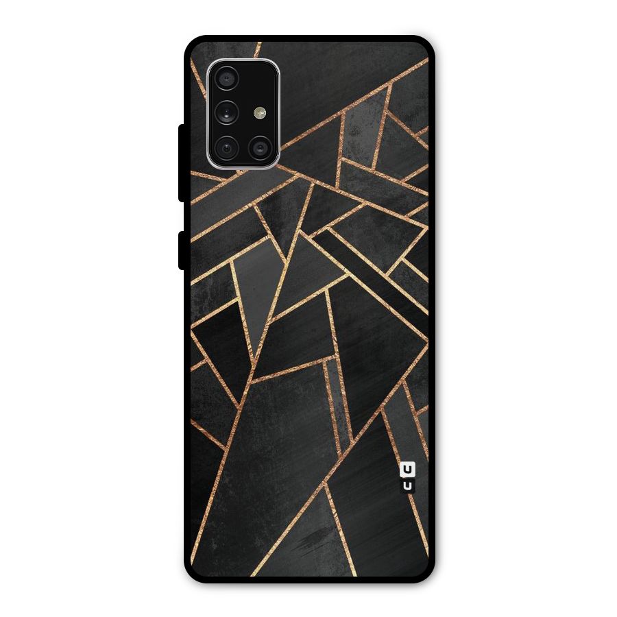 Sharp Tile Metal Back Case for Galaxy A71