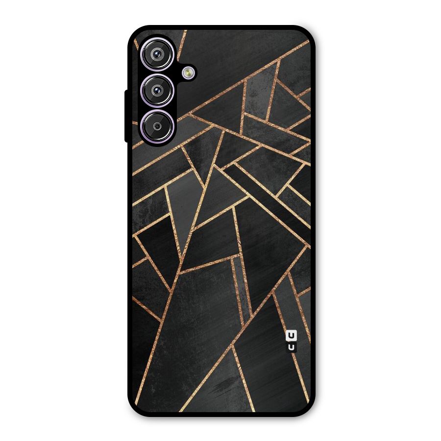Sharp Tile Metal Back Case for Galaxy M15