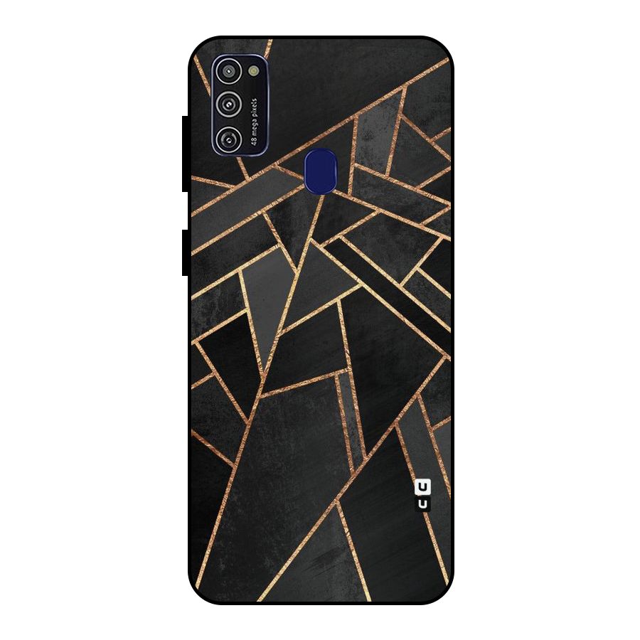 Sharp Tile Metal Back Case for Galaxy M21