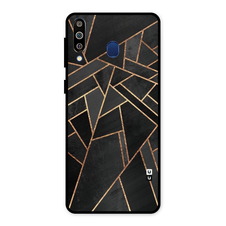 Sharp Tile Metal Back Case for Galaxy M30