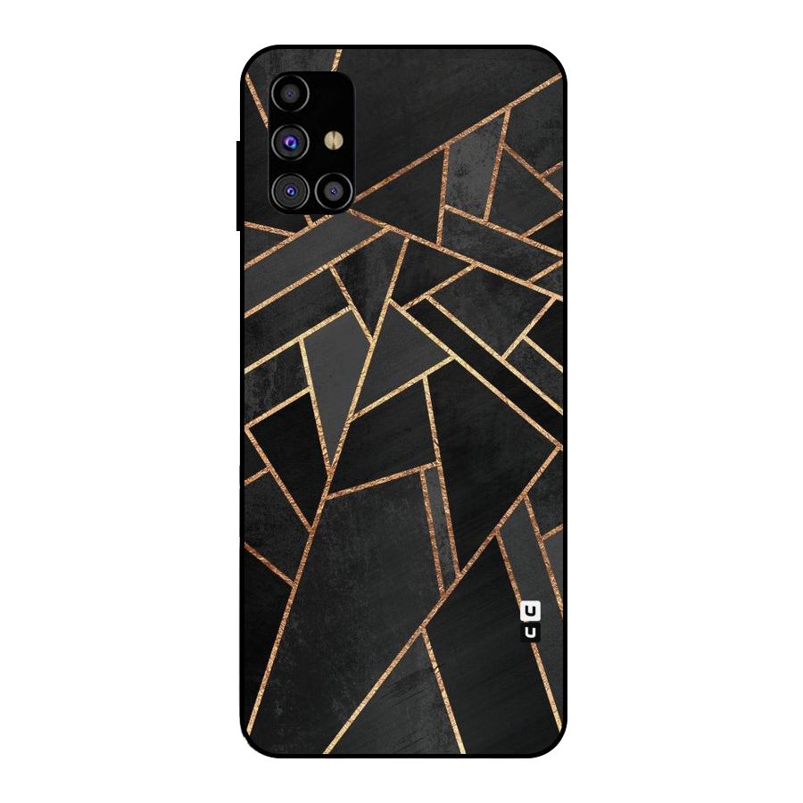 Sharp Tile Metal Back Case for Galaxy M31s