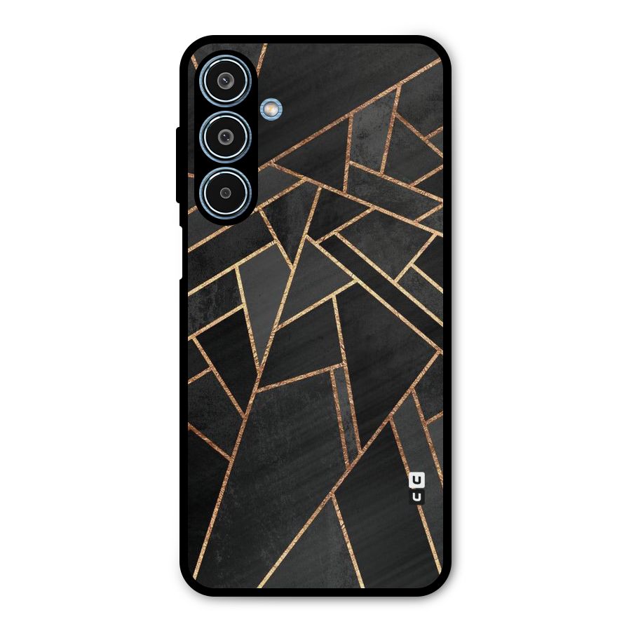 Sharp Tile Metal Back Case for Galaxy M35