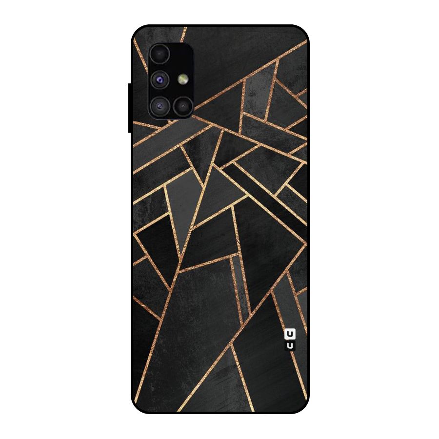 Sharp Tile Metal Back Case for Galaxy M51