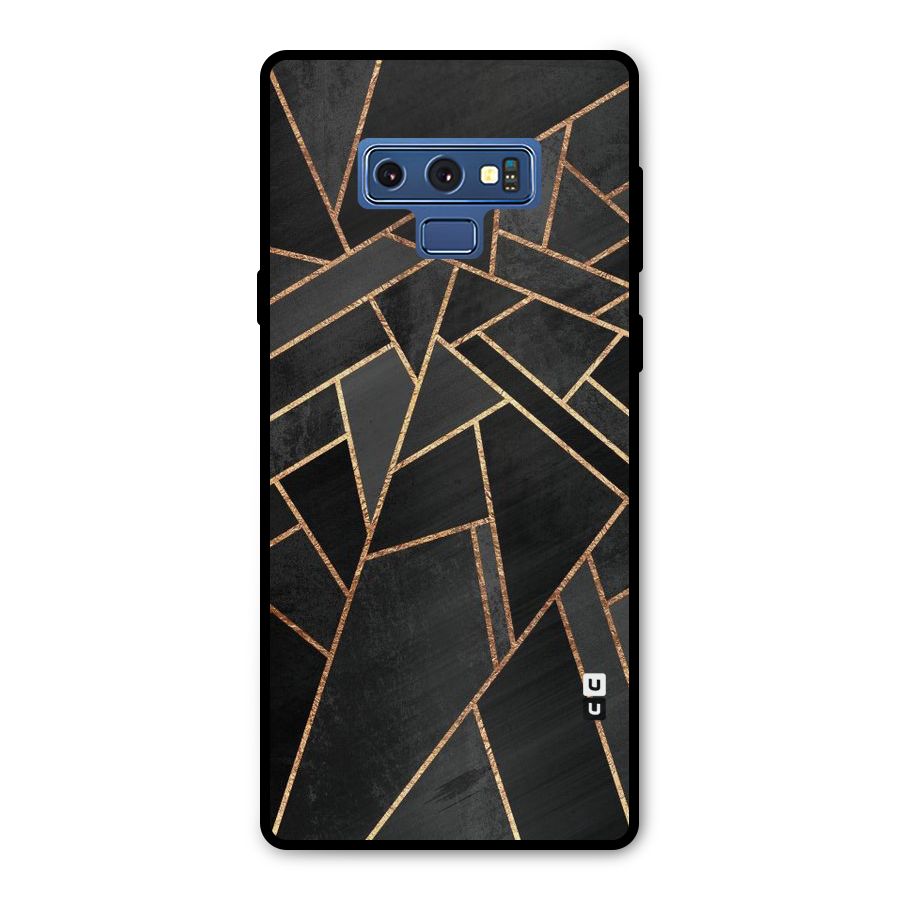 Sharp Tile Metal Back Case for Galaxy Note 9
